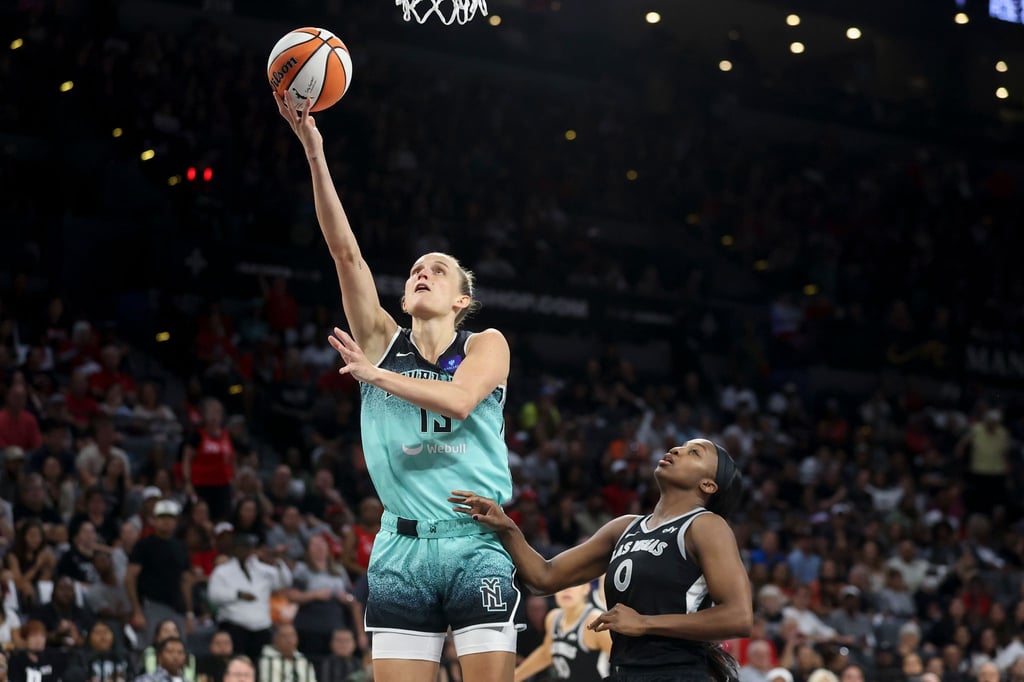 Leonie Fiebich ist in ihrer ersten WNBA-Saison zu einem großen Faktor geworden für die New York Liberty.