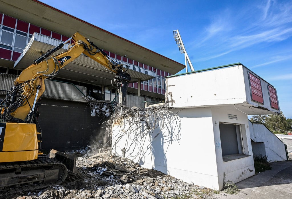 Der Abriss des Stadions ist umstritten.