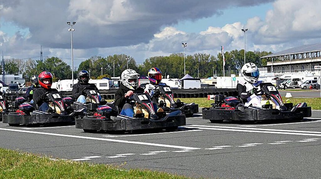 20 Teams lieferten sich beim Kartrennen des Lions Club Oschersleben in der Motorsport-Arena einen sportlichen Wettkampf.