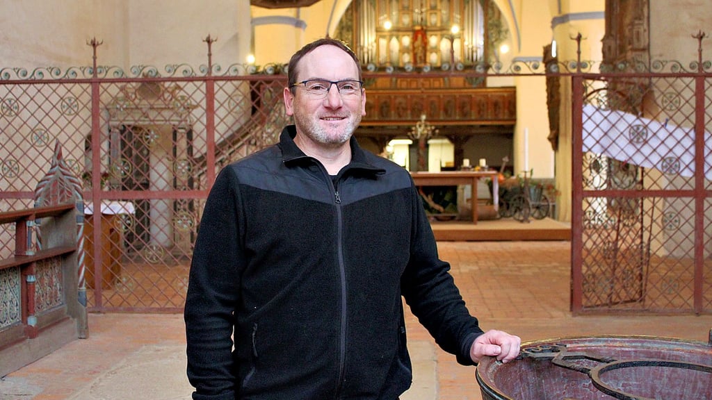 Maik Klopp ist der neue Küster der evangelischen Gemeinde.