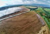 Noch herrscht Stille am Stausee in Kelbra, aber bald werden Tausende von Kranichen hier Rast machen.