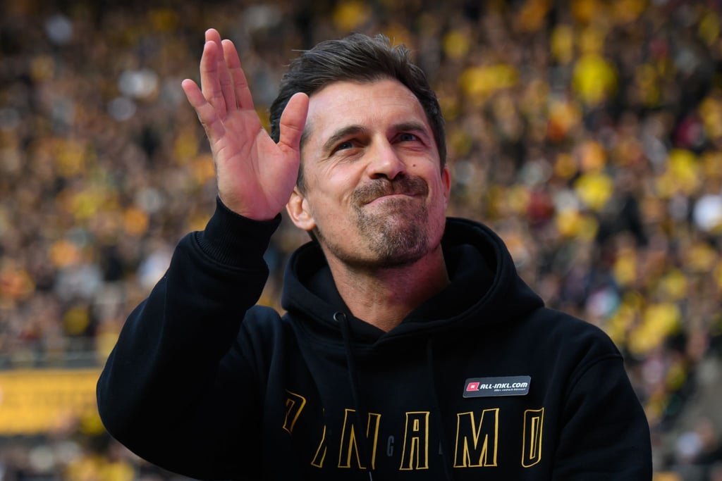 Dresdens Trainer Stamm steht mit Dynamo vor einer schweren Aufgabe im Landespokal.
