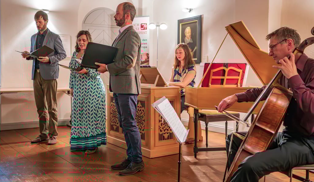Das Abschlusskonzert zum diesjährigen Schützfest gestaltet das Ensemble Elbgut in Zeitz.