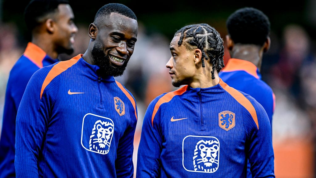 Xavi und Geertruida gemeinsam beim niederländischen Nationalteam