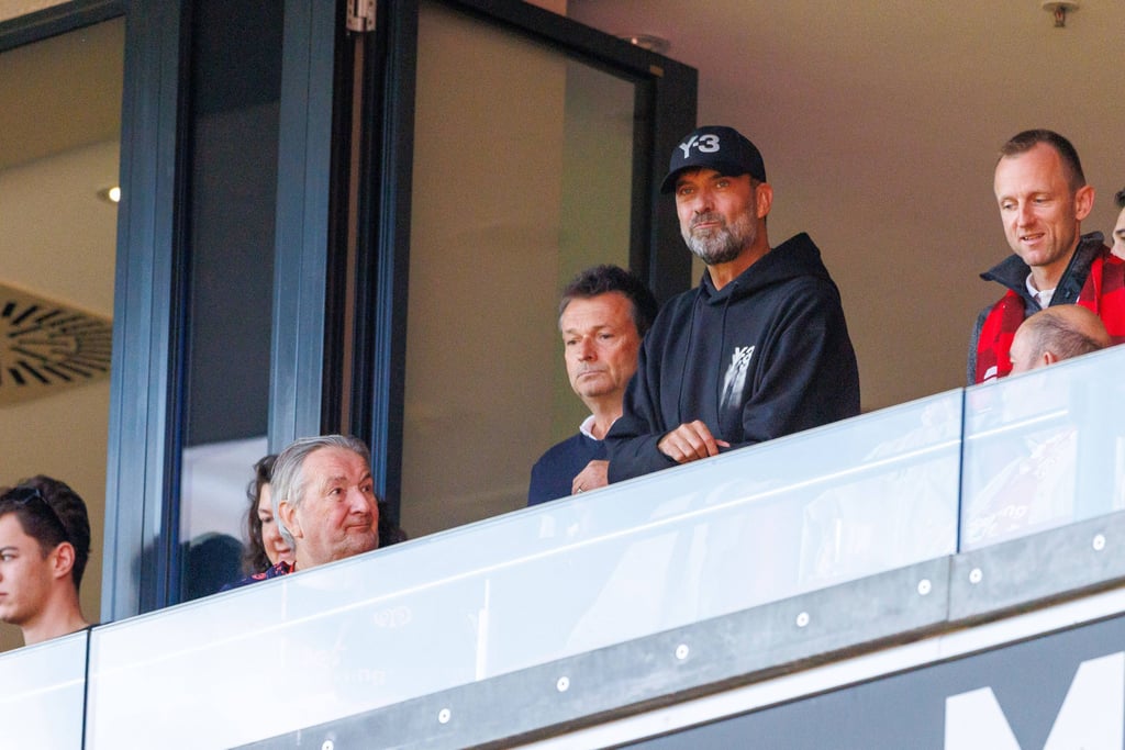 Jürgen Klopp und Christian Heidel bei einem Spiel des FSV Mainz 05.