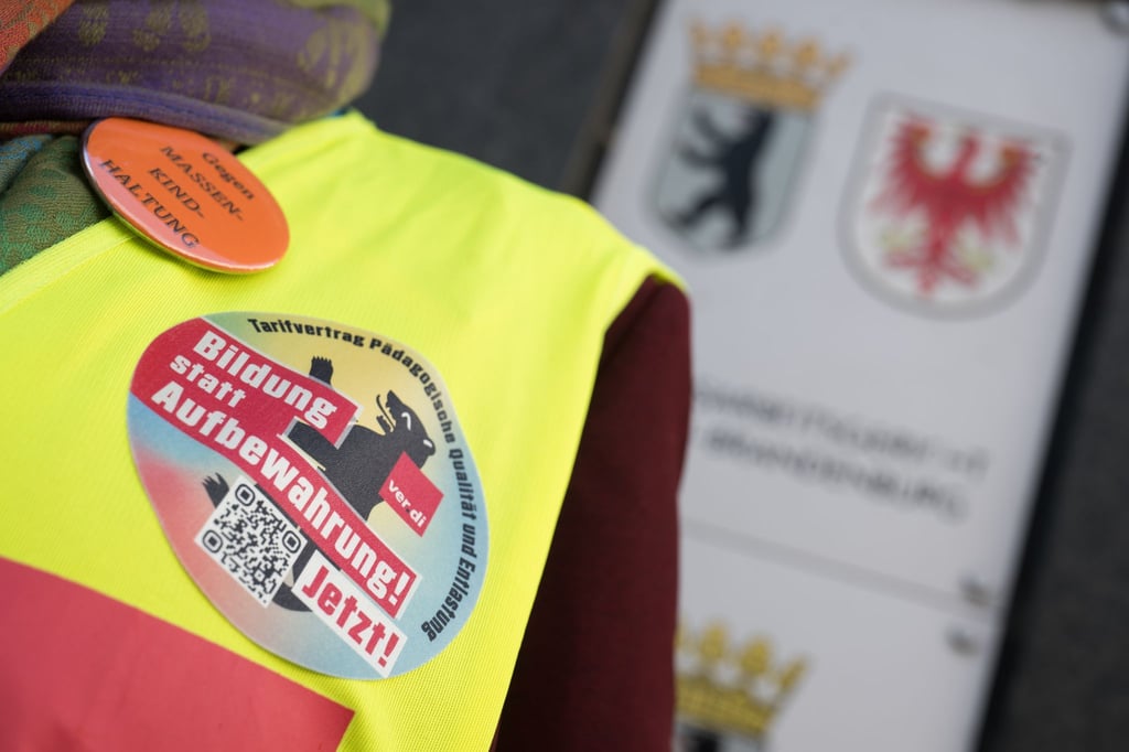 Der Streik hätte gut ein Zehntel der Berliner Kitas betroffen. (Archivfoto)