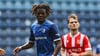 Beim 1. FC Magdeburg kam Pierre Nadjombe noch nicht richtig in Fahrt. Gegen Cottbus empfahl sich der Verteidiger jedoch für einen Profi-Einsatz.