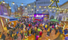 Der Weihnachtsmarkt in Köthen zieht 2024 vom Kugelbrunnen auf den Marktplatz.&nbsp;