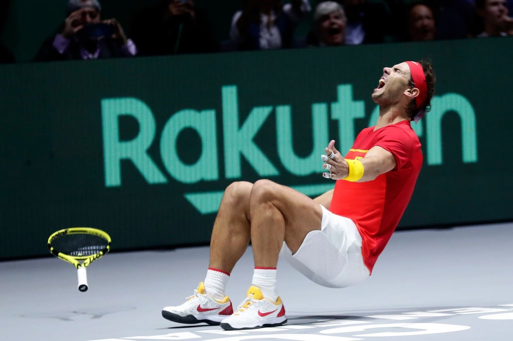 Emotional feierte Rafael Nadal den Davis-Cup-Titel 2019 - es war sein fünfter.