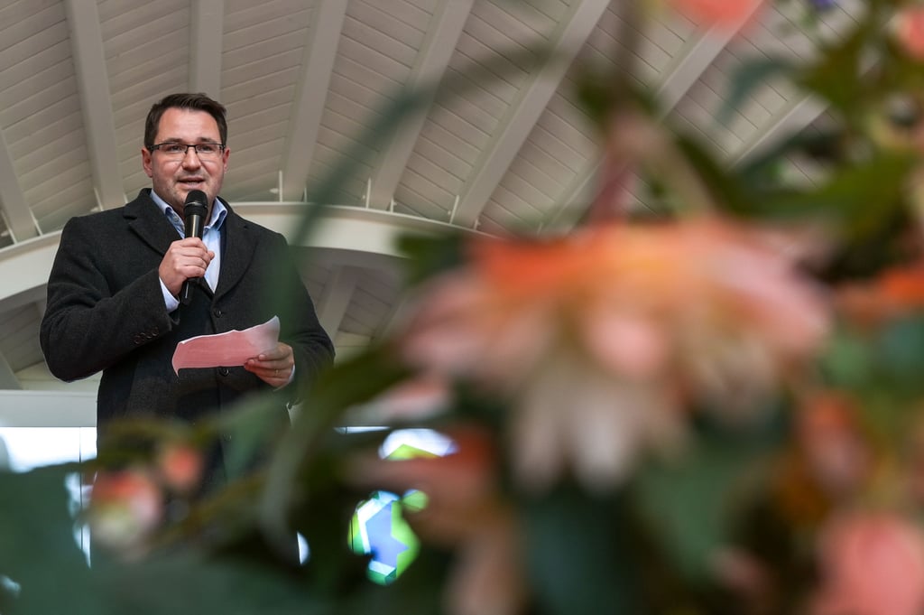 Bad dürrenbergs Bürgermeister Christoph Schulze zieht ein positives Fazit der Landesgartenschau in seiner Stadt.