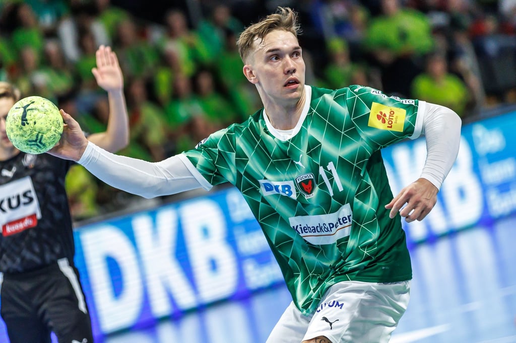 Rückraumspieler Lasse Andersson war gegen die Löwen bester Schütze der Berliner.