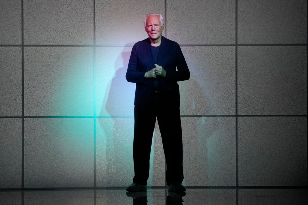 Giorgio Armani will sich in „zwei oder drei Jahren“ zurückziehen. (Archivbild)