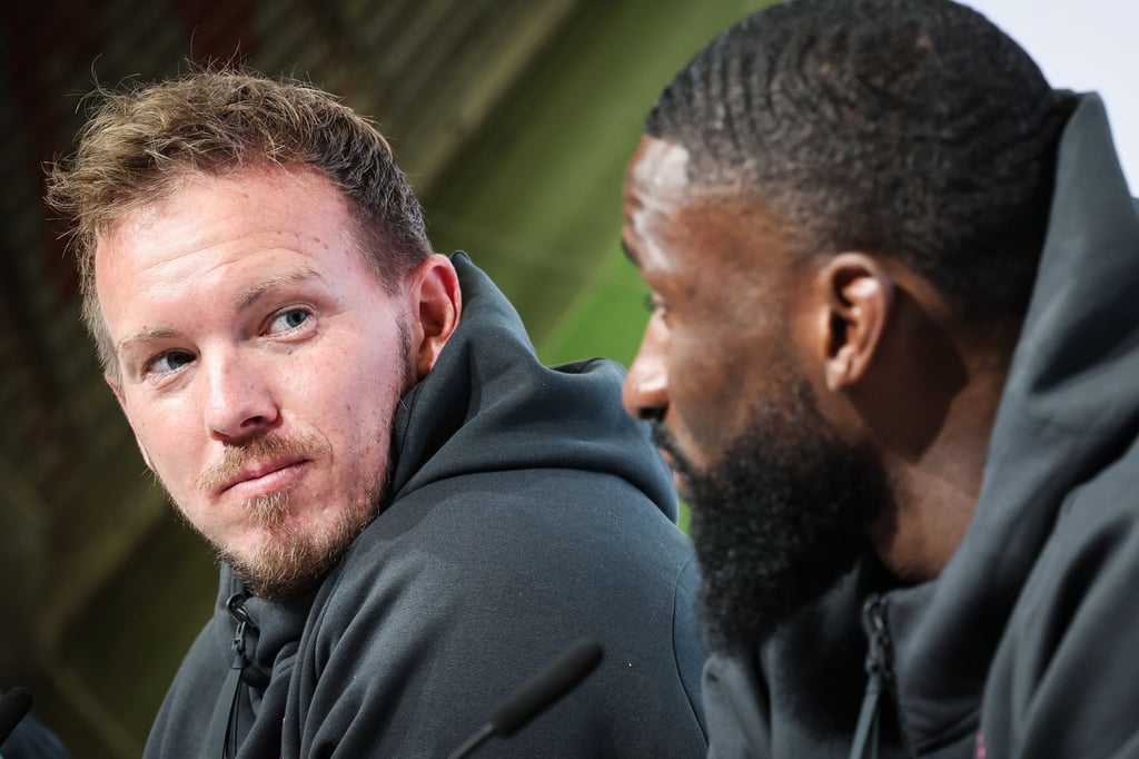 Julian Nagelsmann (l.) kann gegen die Niederlande ein Etappenziel erreichen.
