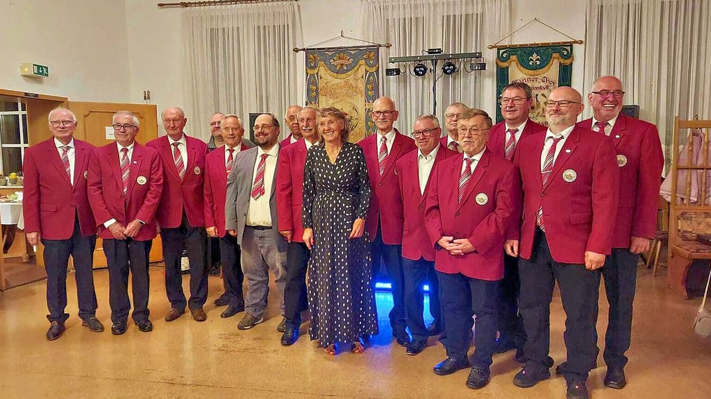 Der Männerchor „Borussia“ feiert in der Gaststätte „Teucheler Hof“ sein 150-jähriges Bestehen.