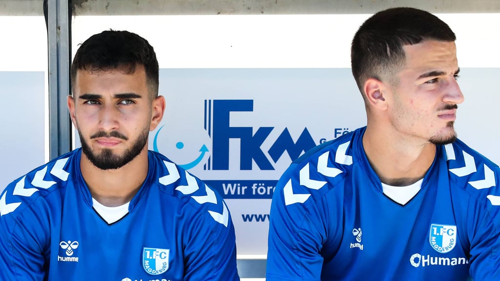 Livan Burcu (li.) spielte mit der U21-Mannschaft der Türkei, Andi Hoti blieb bisher für seine Nationalmannschaft ohne Einsatz.