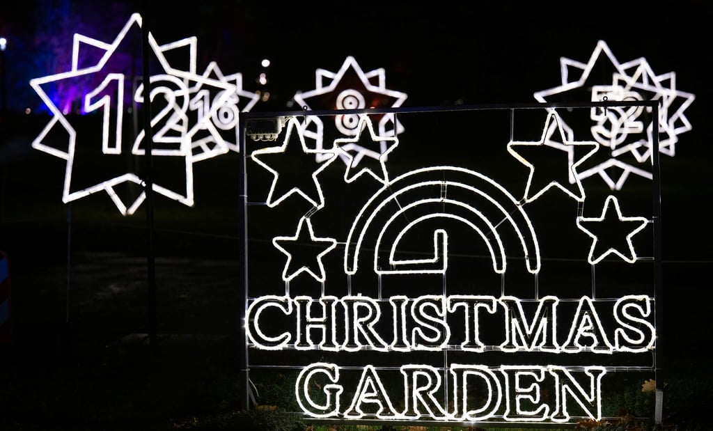 Auch in diesem Winter wieder Christmas Garden in Dresden und Leipzig (Archivbild)
