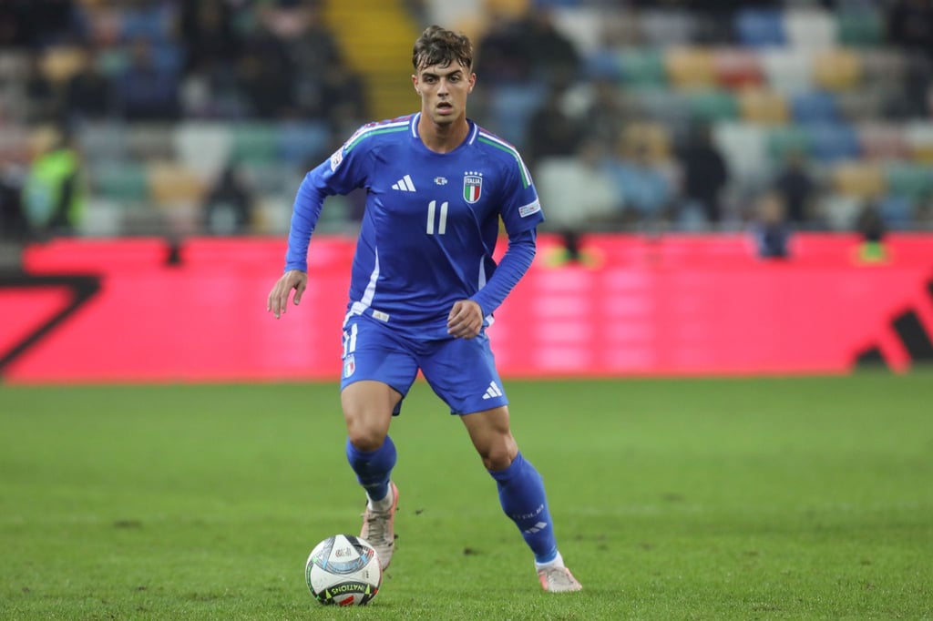 Erstmals für Italiens A-Nationalteam dabei: Daniel Maldini