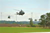 Diese Hubschrauber landeten und starteten auf dem Segelflugplatz in Gardelegen.