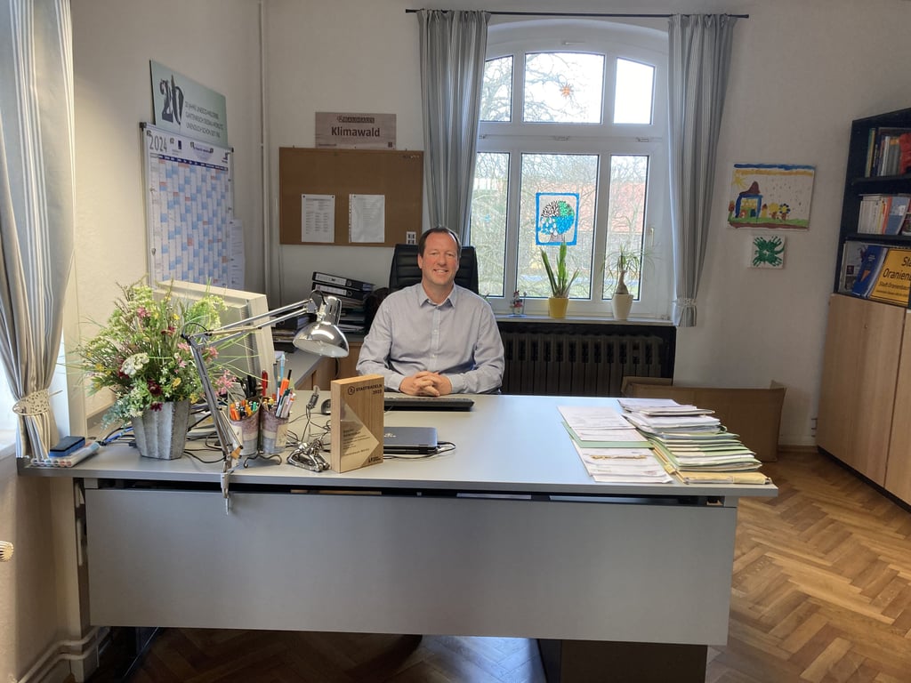Nur Maik Strömer steht am Sonntag zur Wahl.