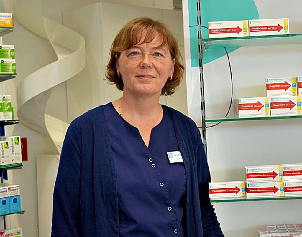 Katrin Schenk leitet die Filiale der Winckelmann-Apotheke in Osterburg.