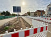 Die Ertüchtigung des Radweges auf der Ostseite der Albrechtsstraße  ist in vollem Gange.  Bis Juni 2025 soll der 330 Meter lange Bauabschnitt ertüchtigt werden.