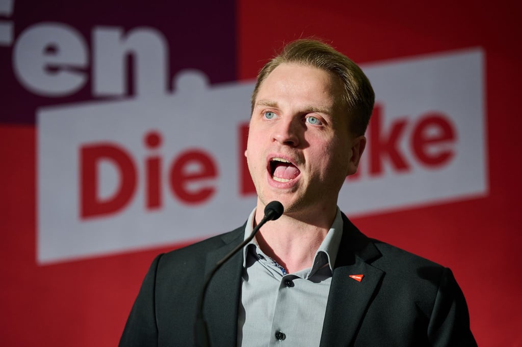 Maximilian Schirmer führt nicht nur den Landesverband der Linken, sondern ist nun auch Vize-Vorsitzender der Bundespartei. (Archivbild)