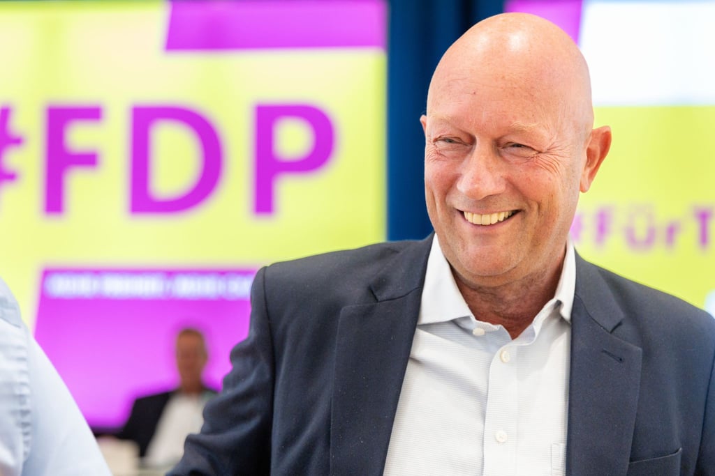 Thomas Kemmerich ist weiterhin FDP-Chef in Thüringer.
