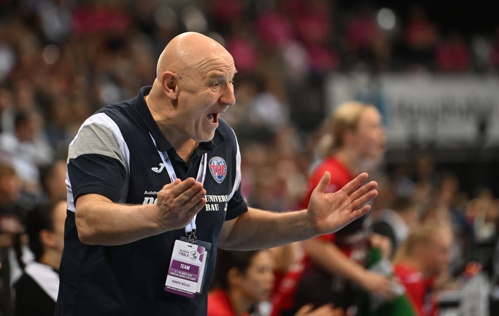 Trainer Herbert Müller konnte mit dem Auftritt des Thüringer HC nicht zufrieden sein.