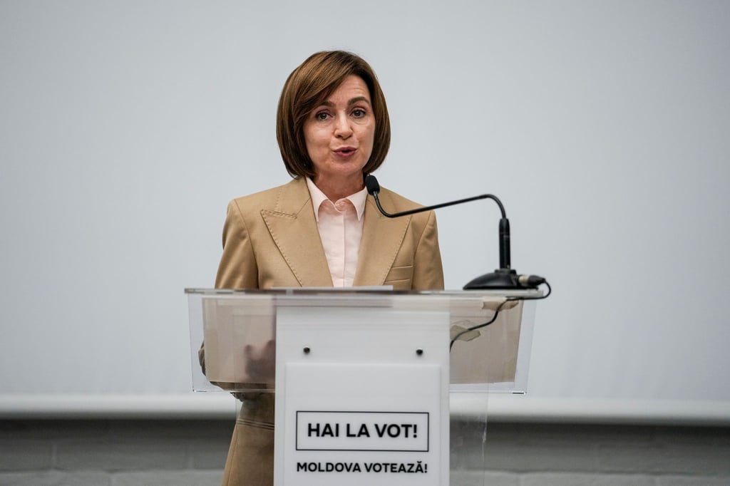 Die prowestliche Präsidentin in Moldau, Maia Sandu, beklagt bei dem Urnengang in ihrem Land beispiellose Wahlmanipulation durch antidemokratische Kräfte.
