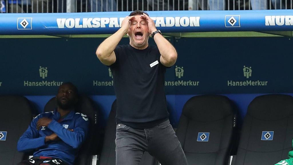 Christian Titz und sein 1. FC Magdeburg verloren am Sonntag gegen den Hamburger SV.