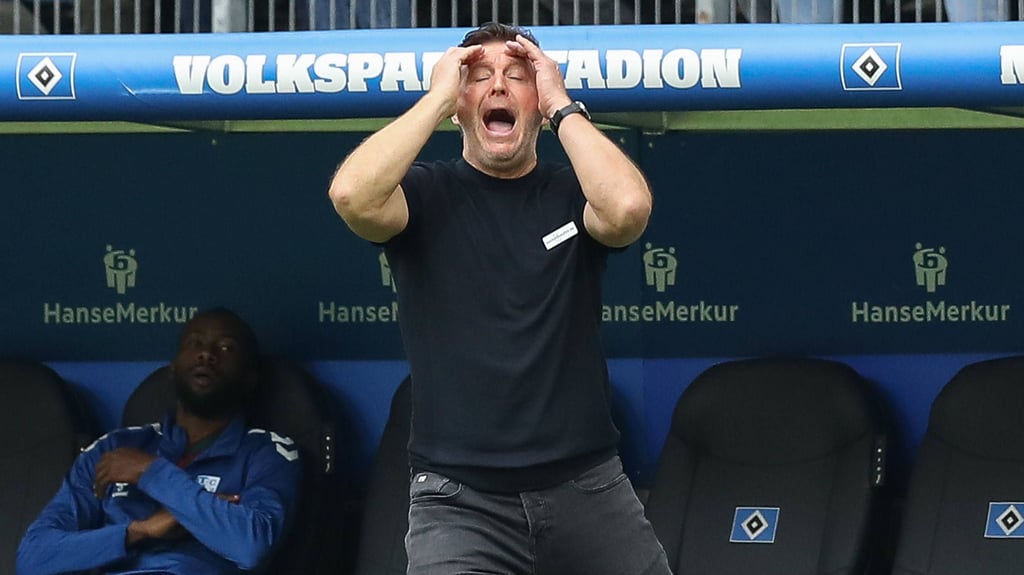 Christian Titz und sein 1. FC Magdeburg verloren am Sonntag gegen den Hamburger SV.