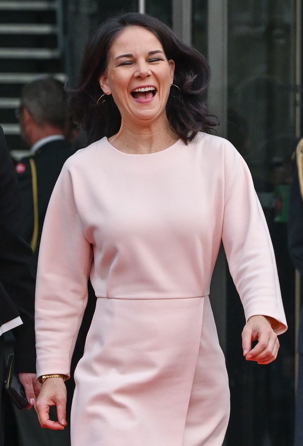 Annalena Baerbock hatte gute Laune