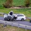 Sperrung bei Pratau aufgehoben: Ein Unfall auf der Bundesstraße 2 hat den Verkehr Richtung Wittenberg lahmgelegt.