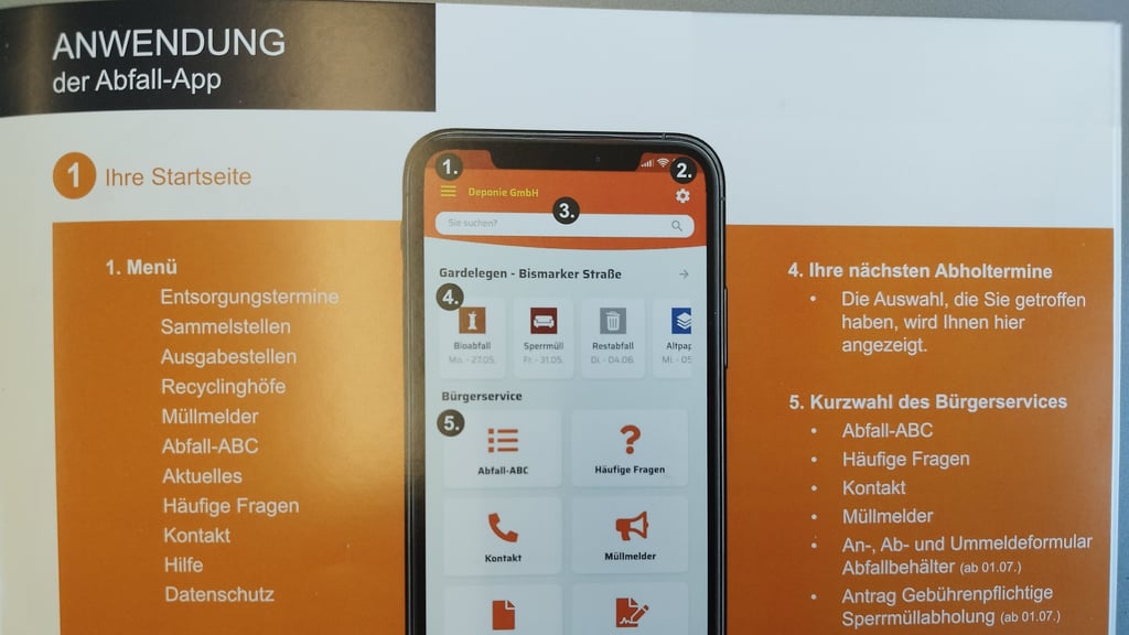 Müllabfuhr im Altmarkkreis: Abfallkalender ab 2025 nur noch