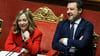 Italiens Ministerpräsidentin Giorgia Meloni und ihr Vize Matteo Salvini wollen das neue Gesetz durchsetzen. (Foto: Archiv)