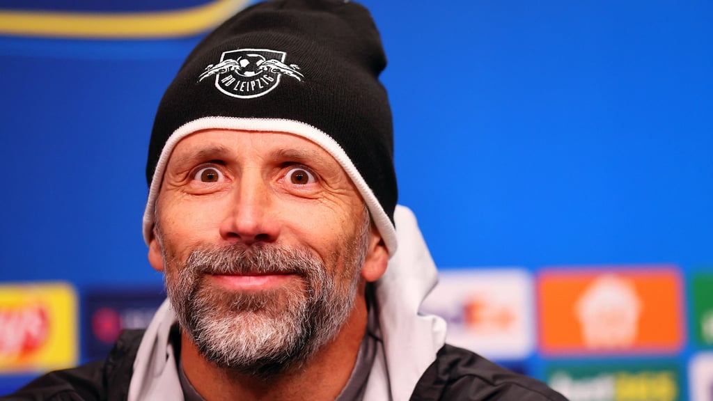 Der Mann mit der Mütze: Marco Rose.