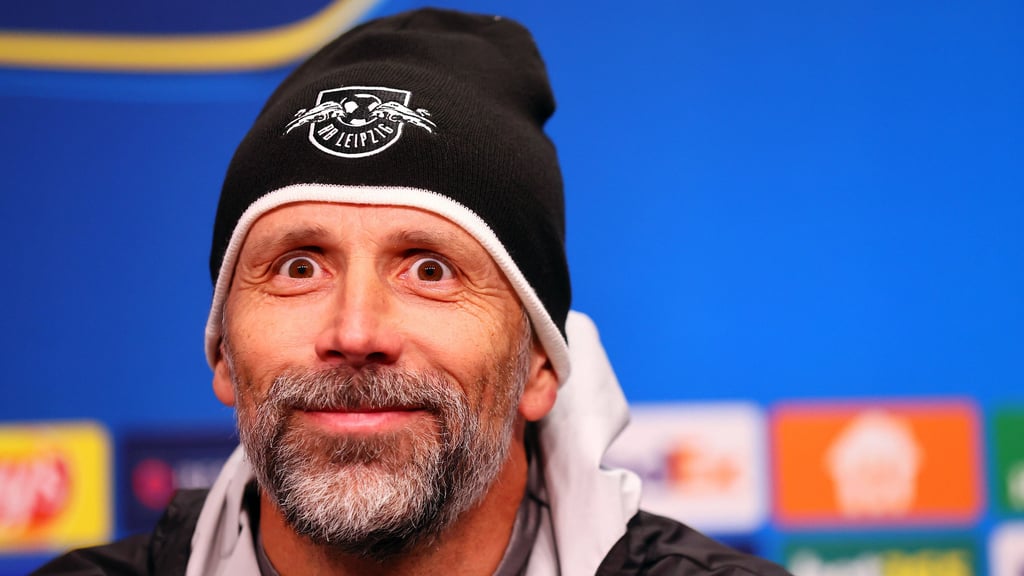 Der Mann mit der Mütze: Marco Rose.