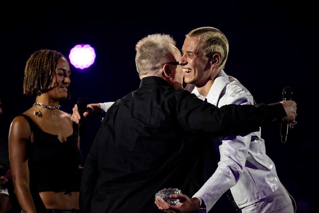 Herbert Grönemeyer und Soho Bani nahmen ihren Preis in Berlin entgegen.