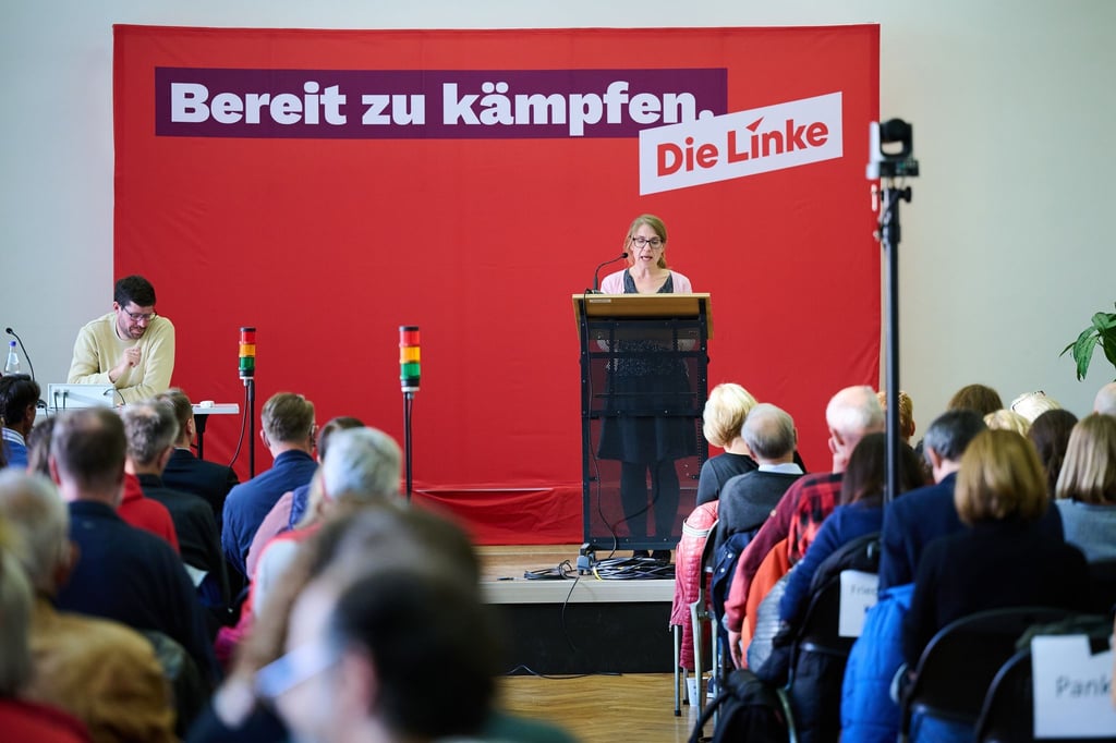 Ein Parteitag der Linken in Berlin endete in einem Eklat. (Archivbild)
