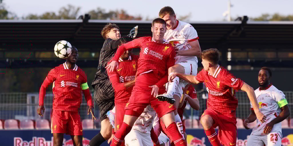 Jamie Schuldes traf per Kopf zur Führung für RB.