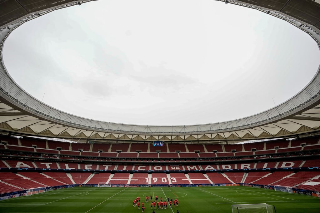 Im Metropolitano-Stadion in Madrid könnte das Champions-League-Finale 2027 stattfinden