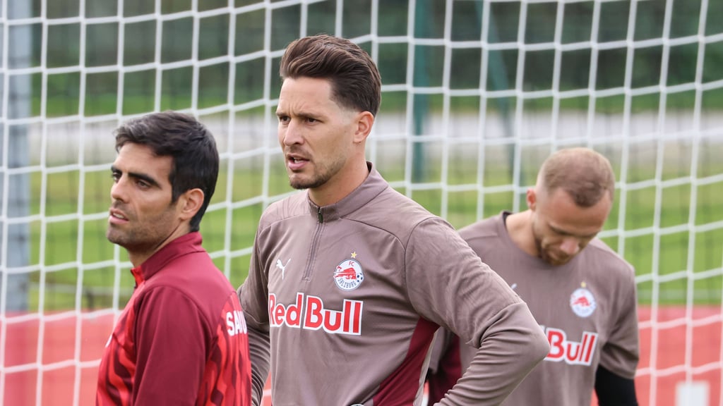 Janis Blaswich im Training von Red Bull Salzburg.