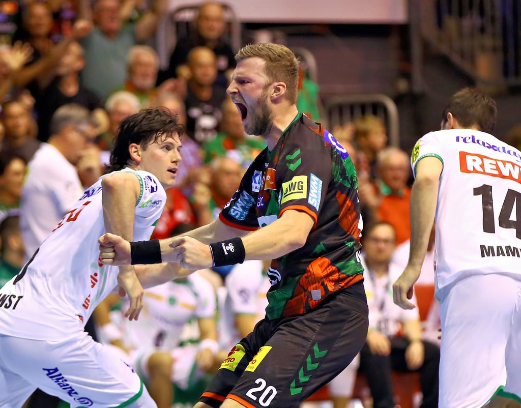 Philipp Weber will nach der Geburt seines Sohnes Mats auch mit dem SCM in Barcelona jubeln.