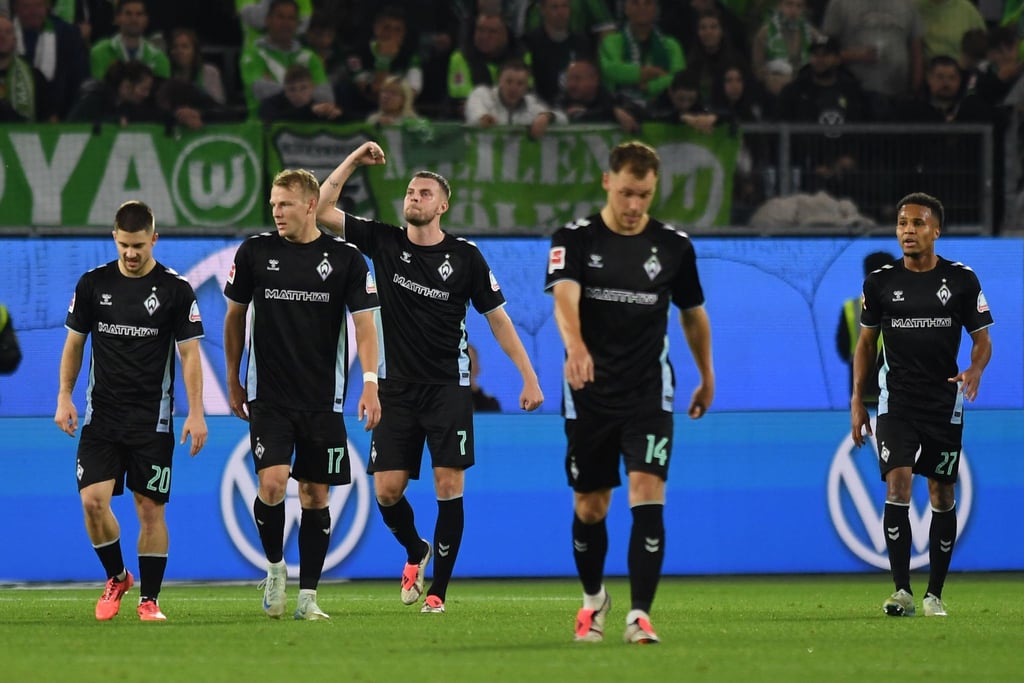 Wieder ein Tor für Werder: Marvin Ducksch beim 4:2-Sieg in Wolfsburg.