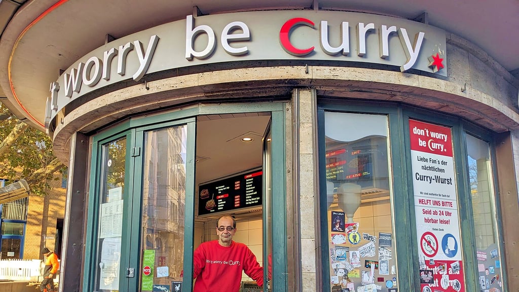 Kult in Halle: die Imbissbude „Don’t worry be curry“ am Universitätsring
