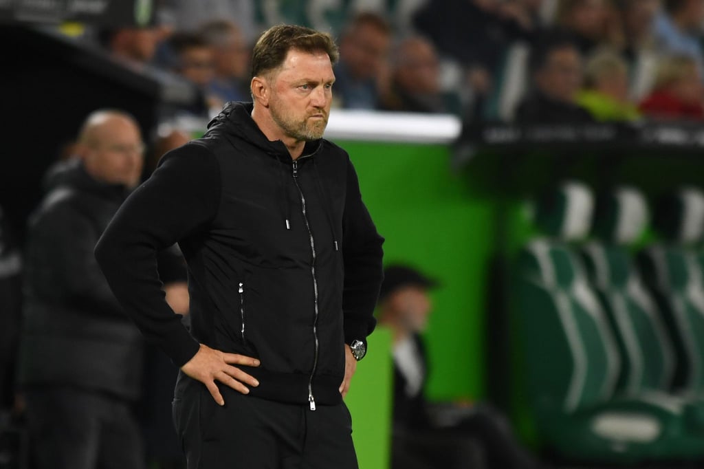 Nicht zufrieden: Wolfsburgs Trainer Ralph Hasenhüttl.