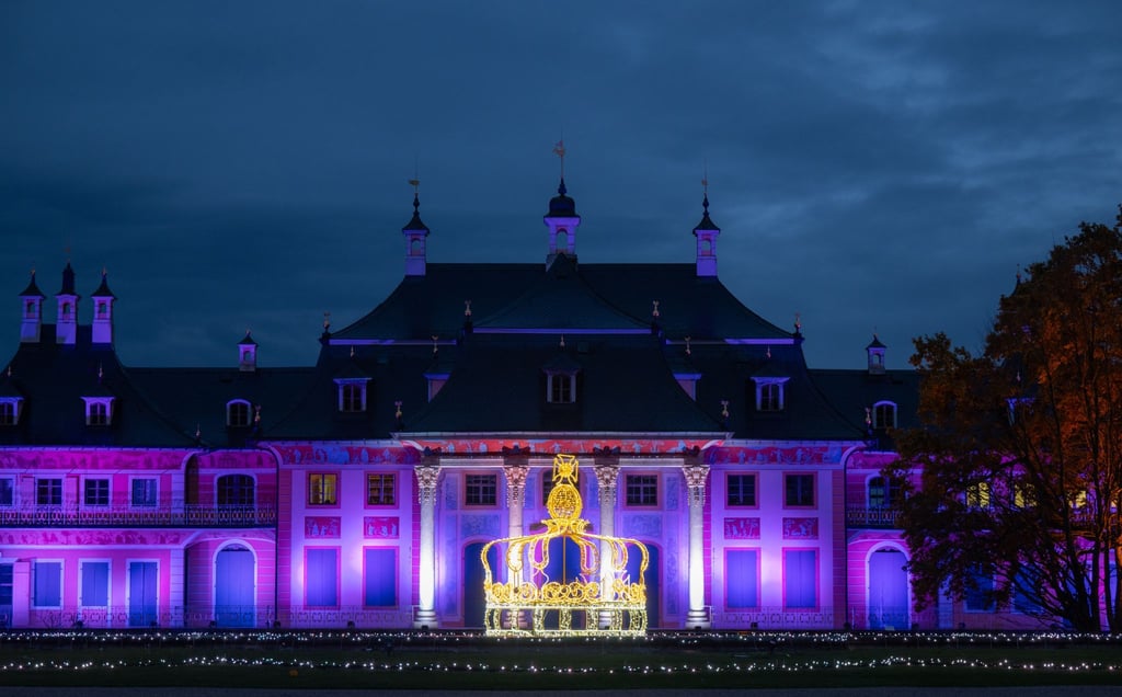 Wieder zwei Christmas Garden in Sachsen: in Dresden und Leipzig. (Archivbild)