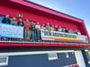 Beim Traditionstreffen ehemaliger DDR-Liga-Spieler beim FC Einheit Wernigerode ging es für die Gäste auch auf den Balkon des Vereinsheims am Mannsberg.