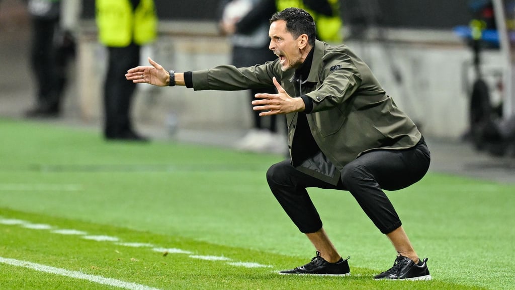 Europa League EintrachtCoach Toppmöller „Ja, ich bin laut geworden“