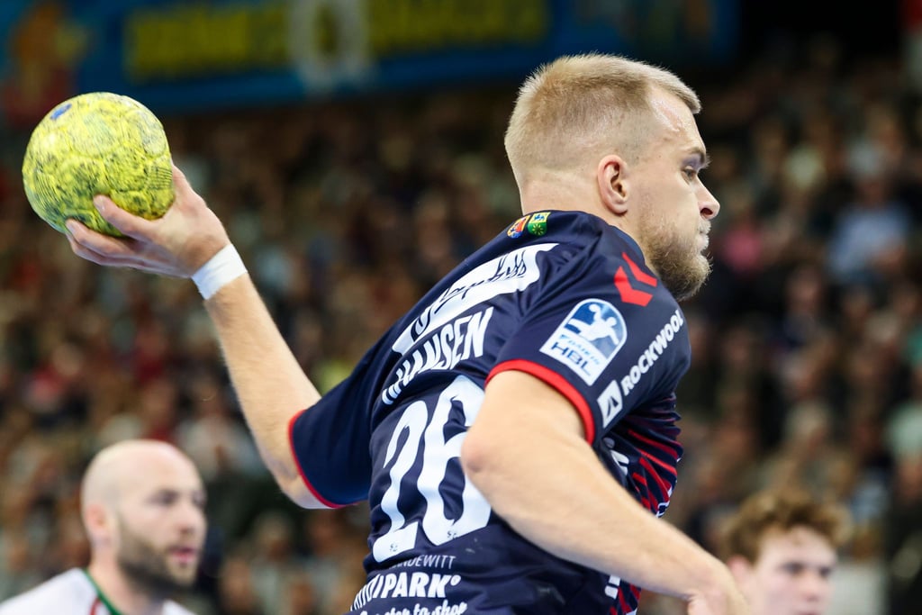 Für Johan Hansen und die SG Flensburg-Handewitt ging es gegen die HSG Wetzlar.